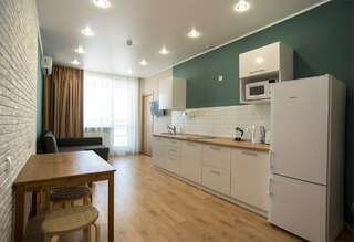 Фото Гостиница Sibgat Apartments Казань Апартаменты с гостиной и 2 спальнями. Вид на реку Казанку и аквапарк "Ривьера" 2 Гостиница Sibgat Apartments Казань Апартаменты с гостиной и 2 спальнями. Вид на реку Казанку и аквапарк "Ривьера"-2