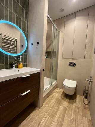 Фото Гостиница Sibgat Apartments Казань Апартаменты с гостиной и 2 спальнями в ЖК "Savin House" 7 Гостиница Sibgat Apartments Казань Апартаменты с гостиной и 2 спальнями в ЖК "Savin House"-7