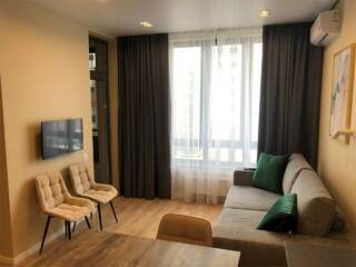 Фото Гостиница Sibgat Apartments Казань Апартаменты с гостиной и спальней в ЖК "Savin House" 1 Гостиница Sibgat Apartments Казань Апартаменты с гостиной и спальней в ЖК "Savin House"-1