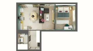 Фото Гостиница Sibgat Apartments Казань Апартаменты с гостиной и спальней 8 Гостиница Sibgat Apartments Казань Апартаменты с гостиной и спальней-8